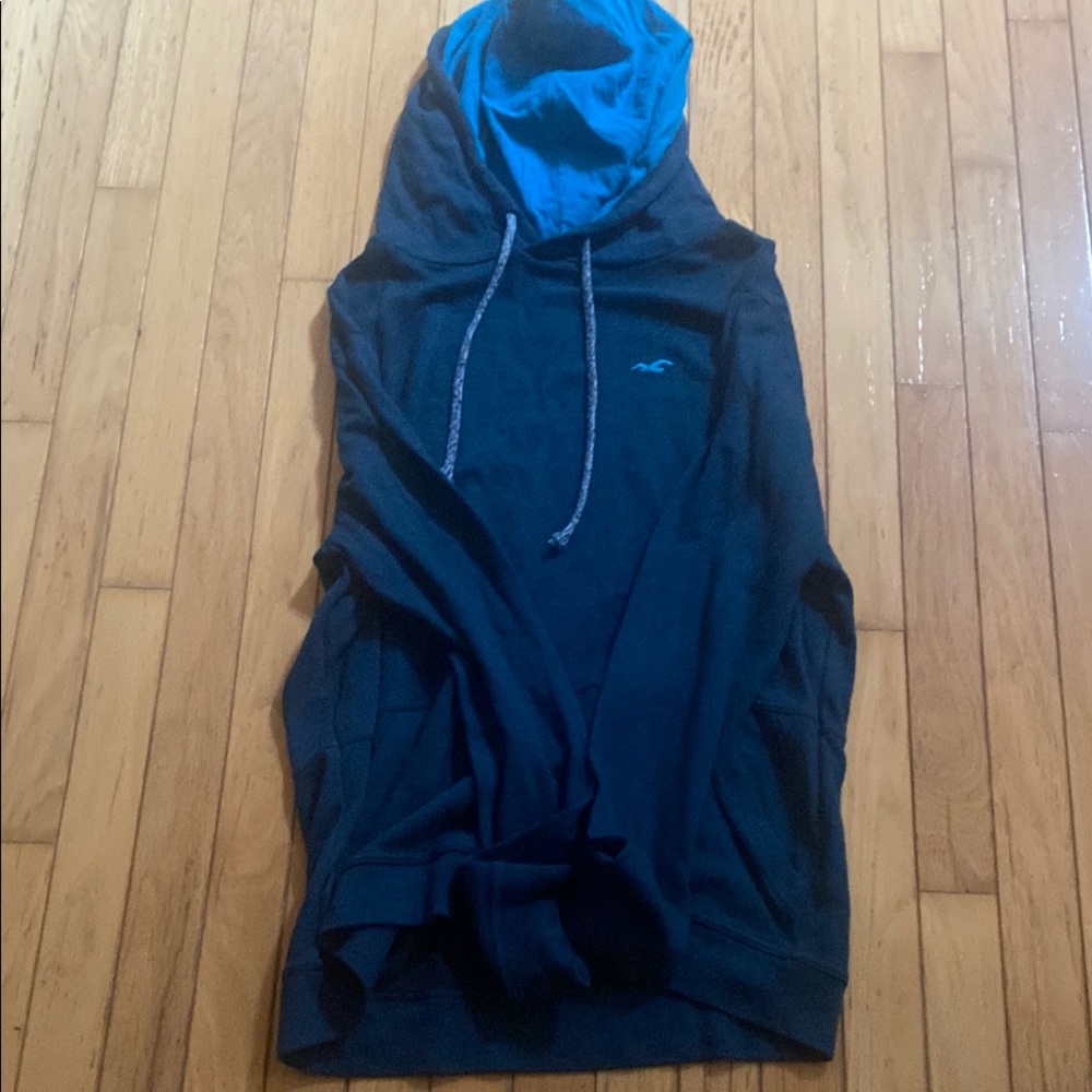 Hollister Two-Tone Blue Hoodie